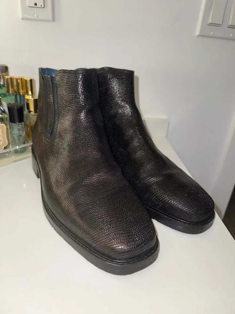 Handmade Luxury Turkish Chelsea Boots – Genuine Cow Leather – US Size 11